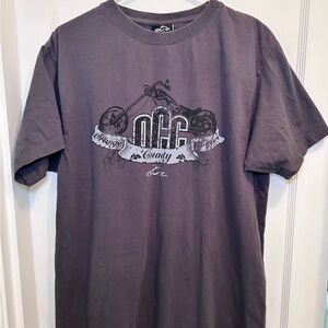 Orange County Choppers Motorcycle Gray Graphic T-Shirt Men’s L